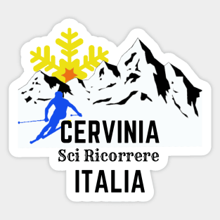 Cervinia, Italy Sticker